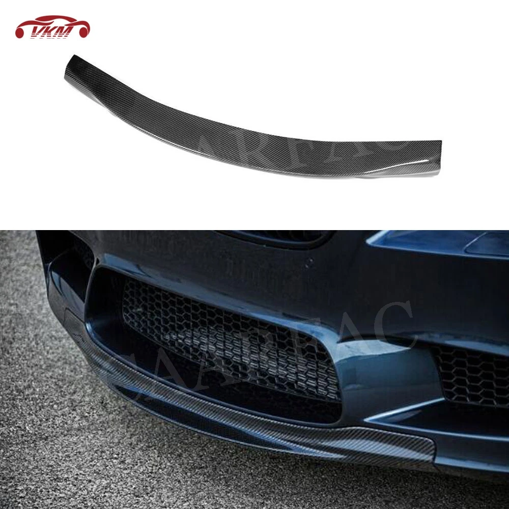 

For 5 Series F10 Carbon Fiber Front Lip Chin Spoiler For BMW F10 M5 Original Bumper 2012 - 2016 FRP Prime Bumper Shovel Guard