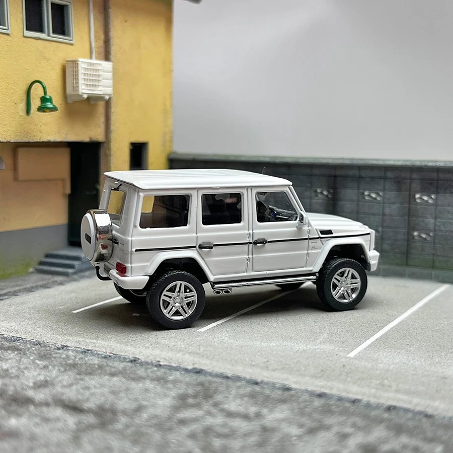 1/64 Scale Alloy Car Models For Real G63 Class SUV  Pull Back Diecast Off-Road Vehicles Toys For Boys Collection Gifts