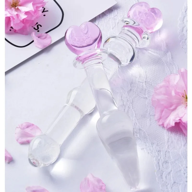 المكونات الشرج الزجاجية الكريستالية للنساء والمثليين - حبات تدليك البروستاتا، تحفيز الشرج المهبلي دسار منتجات الكبار لعبة الجنس #2