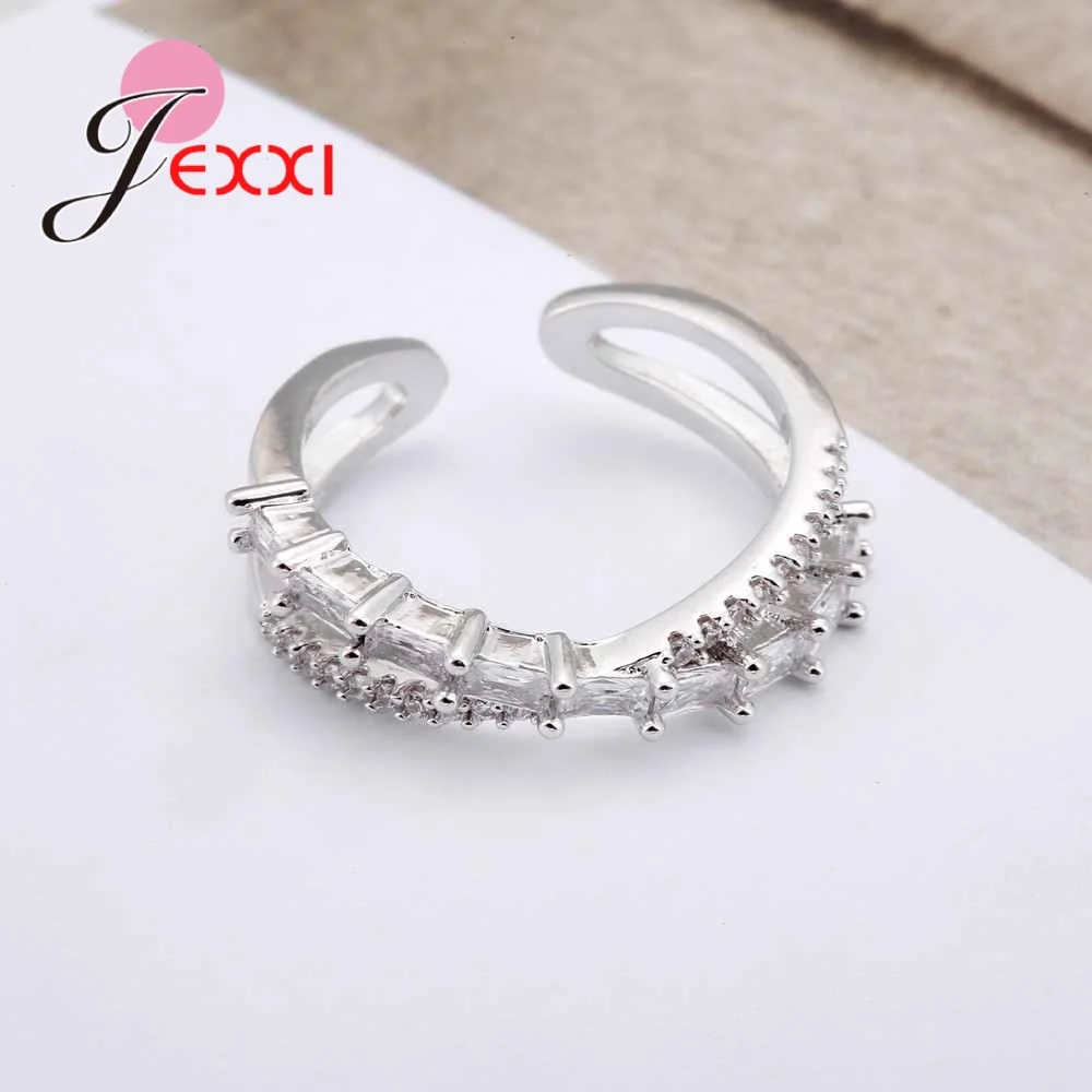 Wholesale Unique Crossed Design Rings For Women Unisex 925 Sterling Silver Color Color 