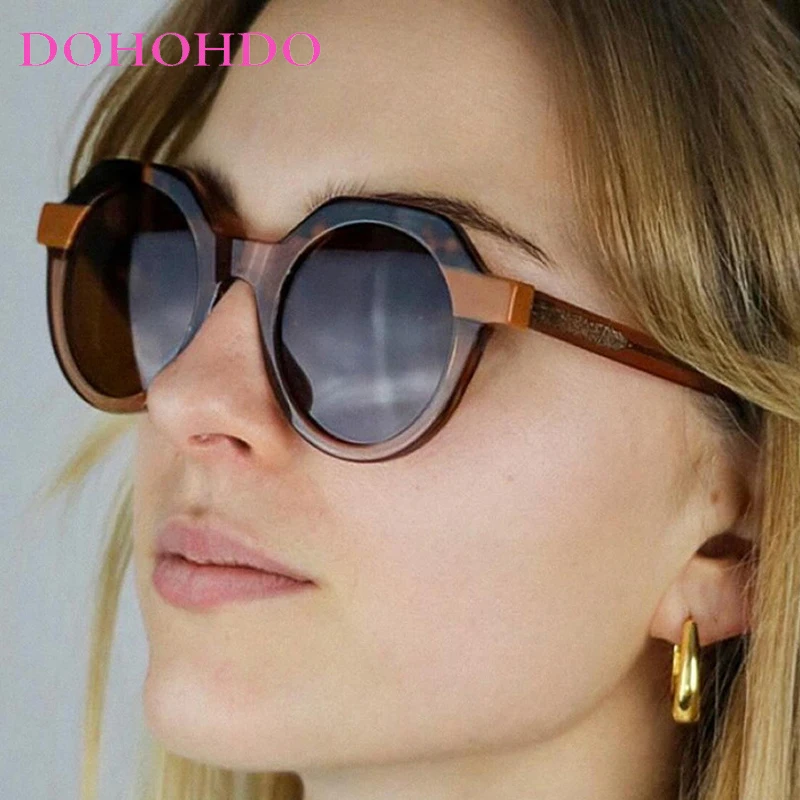 

Classic Polygon Round Frame Women's Sunglasses Vintage Brand Designer Sunglass Mens Sports Fishing Driving Eyewear UV400 Lentes