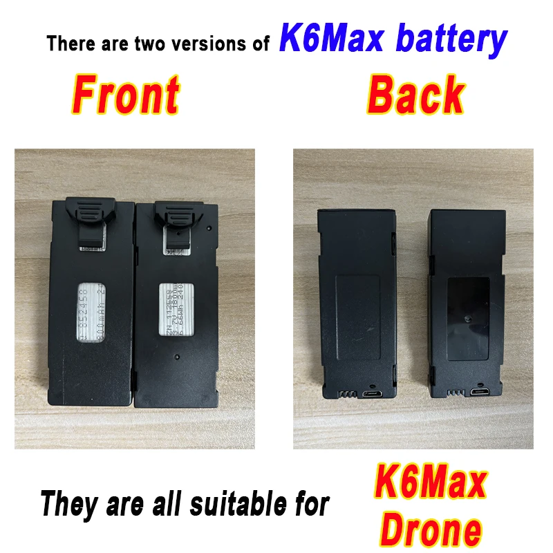 Bateria K6 Max Oryginalna bateria 3,7 V 1800 mAh do drona K6 Max Akcesoria Części