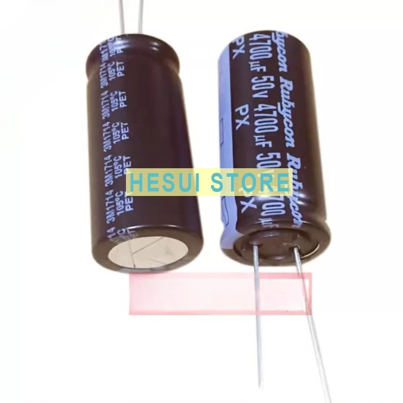 Ruby electrolytic capacitor 50V4700UF 18X40 PX series 105 degree RUBYCON filter capacitor