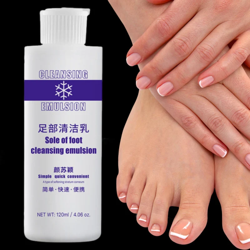 120ml New Foot Exfoliator Softener Remove Dead Skin Calluses Sole of  Foot Cleansing Emulsion Anti-Cracked Heel Enhancer