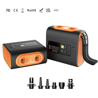 22PSI Smart SUP Air Pump 5000mAh Rechargeable Battery-Powered for Inflatable Paddle Boards Auto-Off High Pressure Intelligent