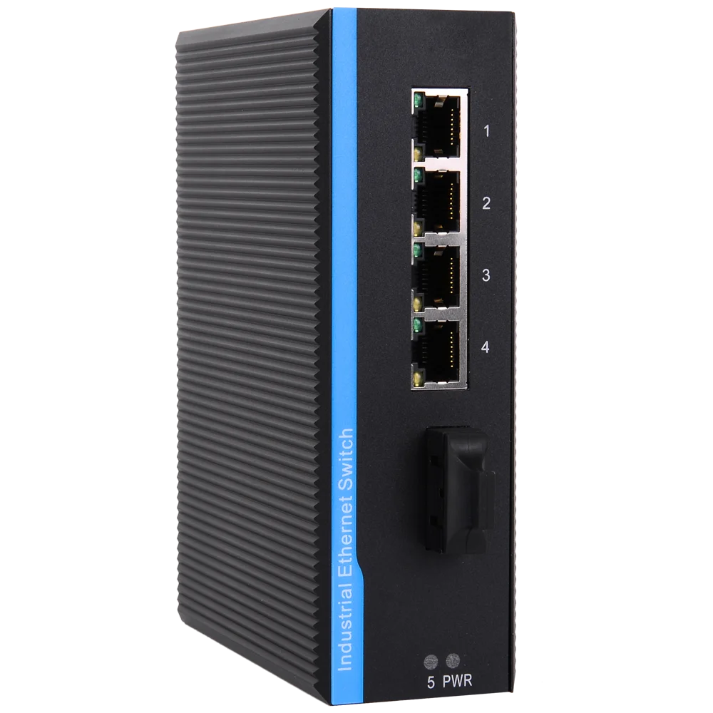 4+1 5포트 9V 12V 24V 48V DIN 레일  - Industrial Switch Din Rail Gigabit 리뷰 및 가격