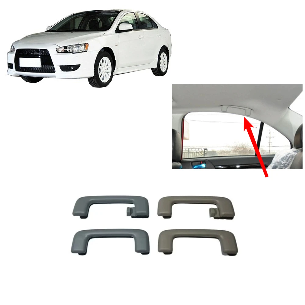 Manija de techo Interior gris o Beige para Lancer CX CY CZ, manija superior Interior para techo Outlander CW, agarre Interior 7610A111HC, 1 pieza