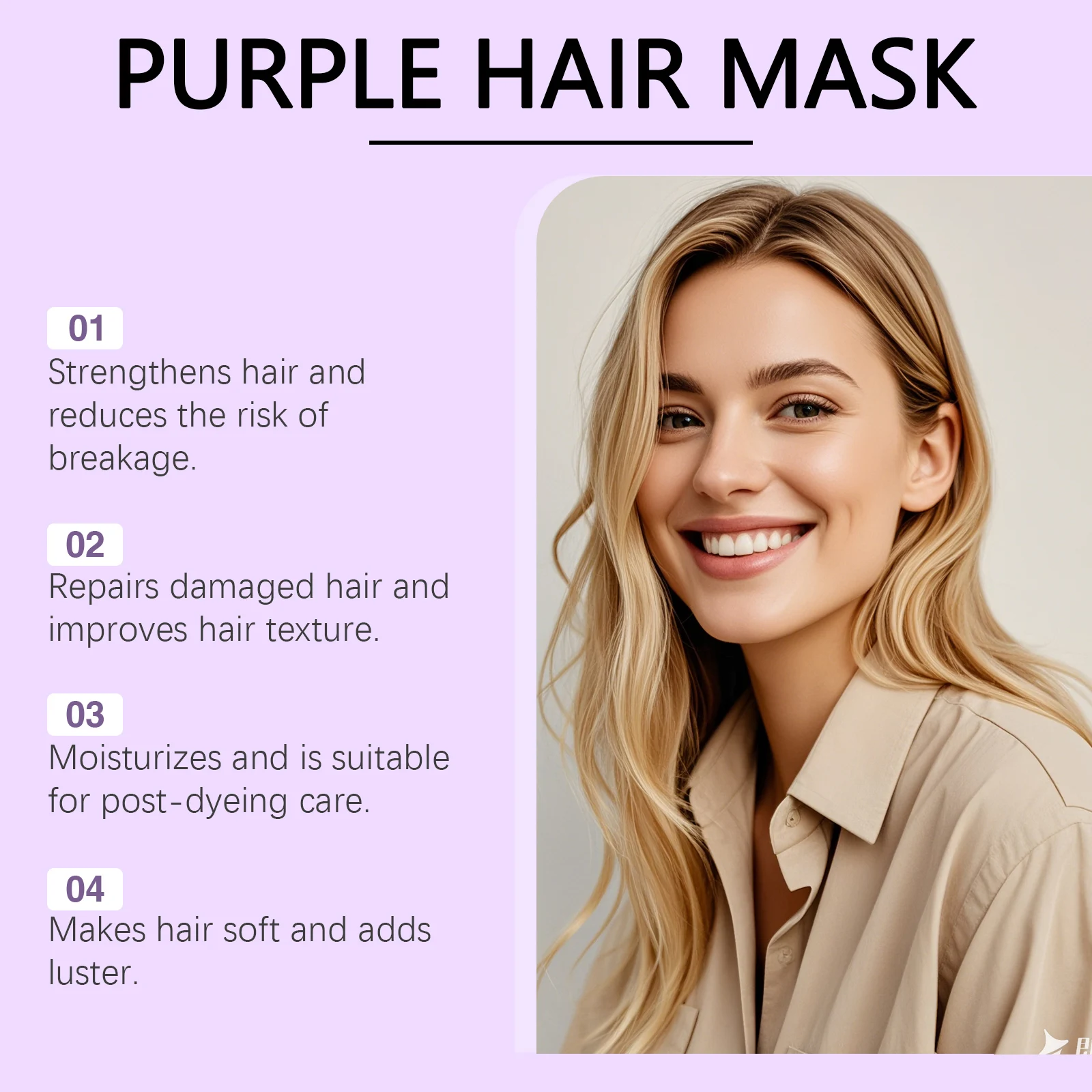 ترطيب تنعيم قناع للشعر سحب صبغ بيرم الضرر إصلاح تهدئة التجعد تحسين سبليت ينتهي كسر ماجيك الكيراتين قناع الشعر #6