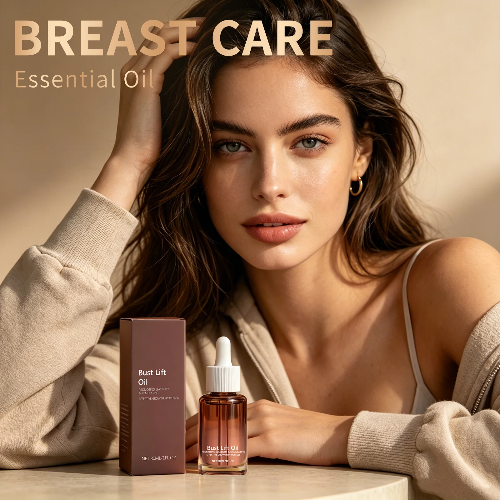 Breast Oil For Enlargement Massage Bigger Chest Enlarging Tighten Nourishing Firming Original Grow Up Breast Plump Essential Oil - view 2