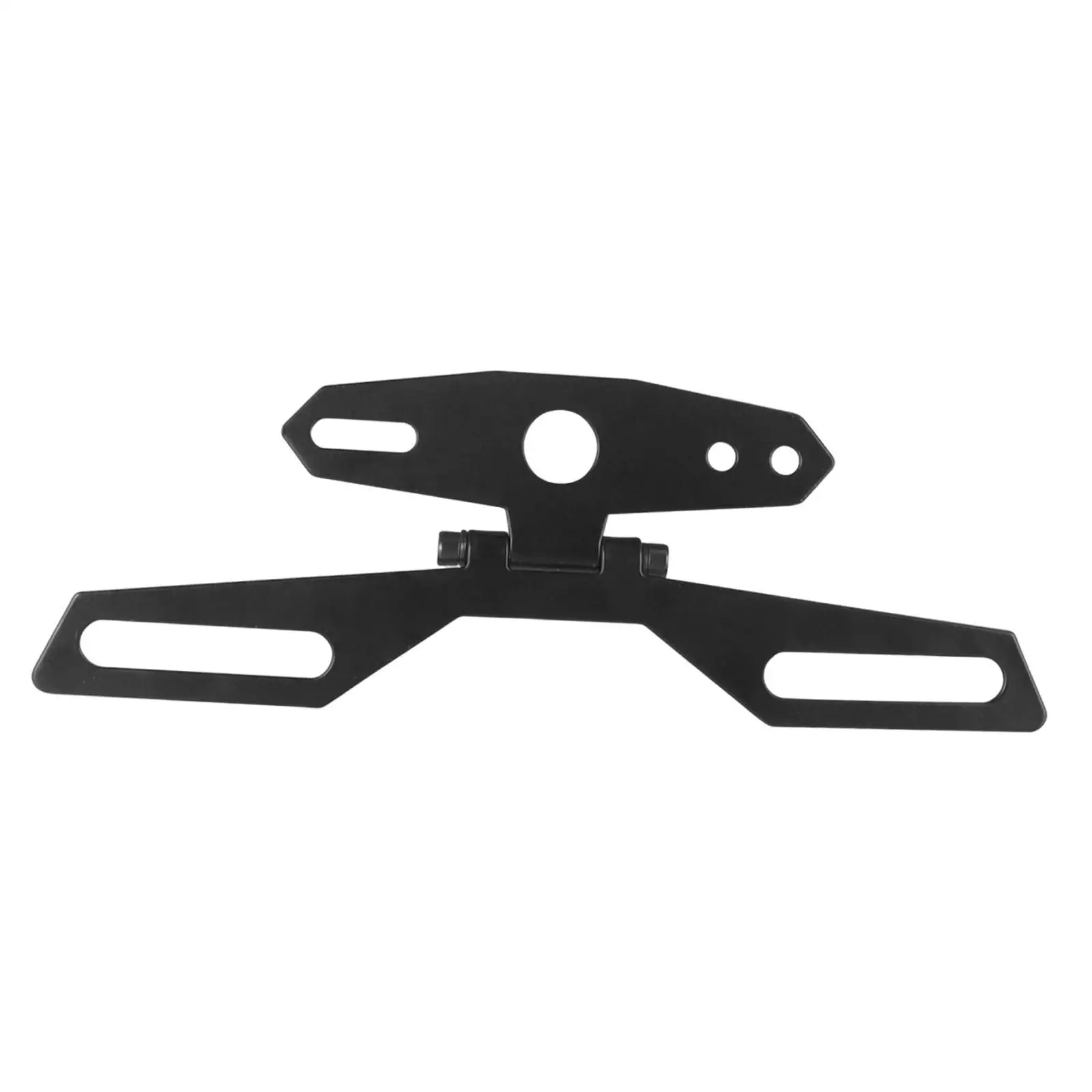 License Plate Bracket Adjustable Metal Holder Universal Mount Traffic Parts for Motorcycles Scooters Atvs