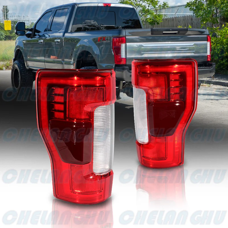 LED Tail Light For Ford F250 F350 F450 F550 2017 2018 2019 1 Pair Rear Lamp Brake Light Car accessories