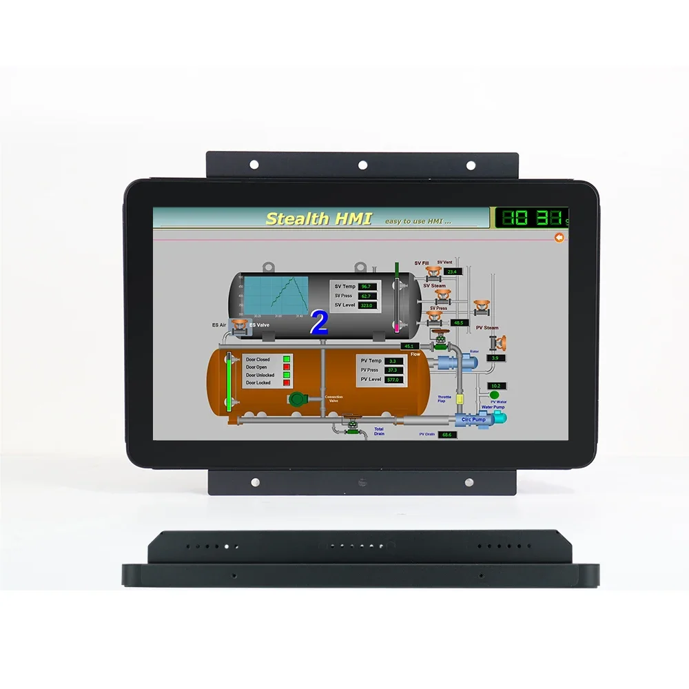 

TouchWo Capacitive Touch Lcd Small 17 19 24 Inch Open Frame Touch Screen Industrial Pc