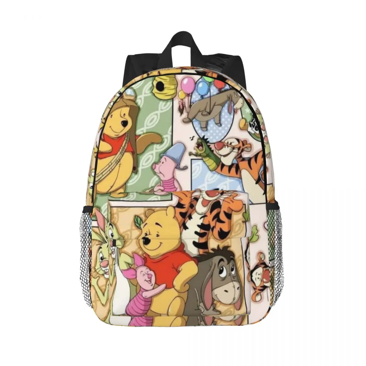 

Pooh Bear New Fashionable Pattern School Bag Print Lightweight Backpack 15inch