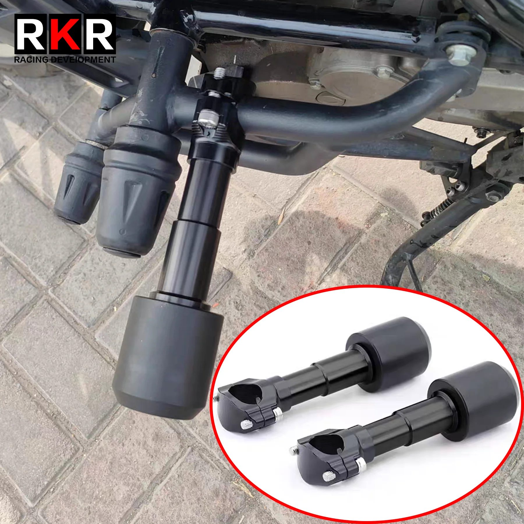 Motorcycle CNC Frame Sliders Crash Protector Clamp Falling Protection Pad Anti-Drop Accessories For BMW G310R G310GS G310 GS