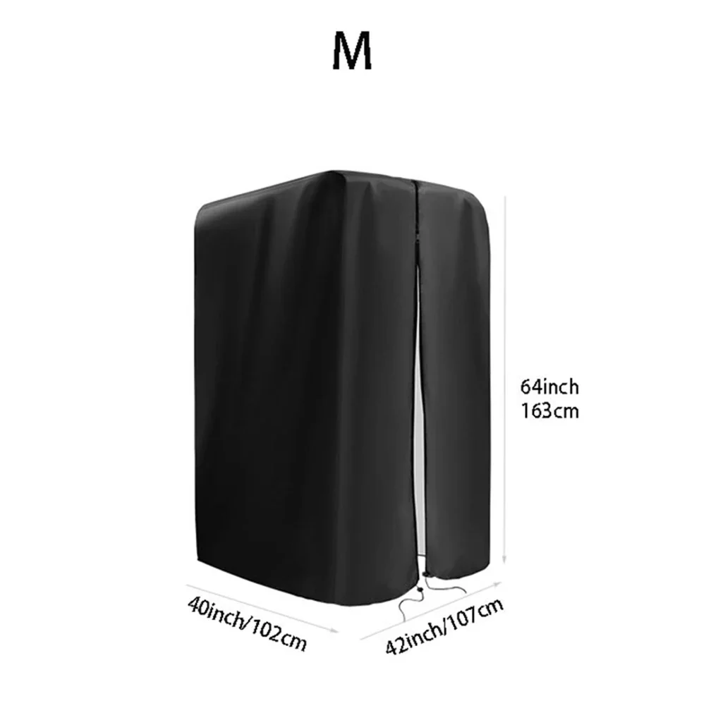 42*40*88inch Home Gym Cover Weather Resistant Exercise Cover Portable Storage Bag Reinforced Adjustable Straps