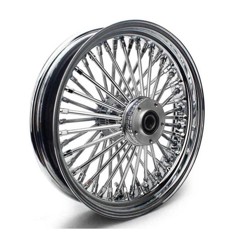 Steel Aluminum 16 18 19 20 21 Motorcycle Rims 2.15 3 3.5 5.5 8.5 Fat Spoke 48 Motorcycle Wheels