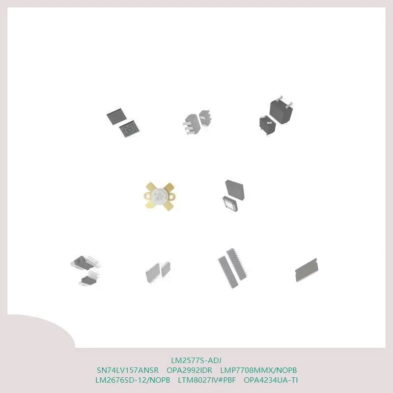 

LM2577S-ADJ SN74LV157ANSR OPA2992IDR LMP7708MMX/NOPB LM2676SD-12/NOPB LTM8027IV # PBF OPA4234UA-TI