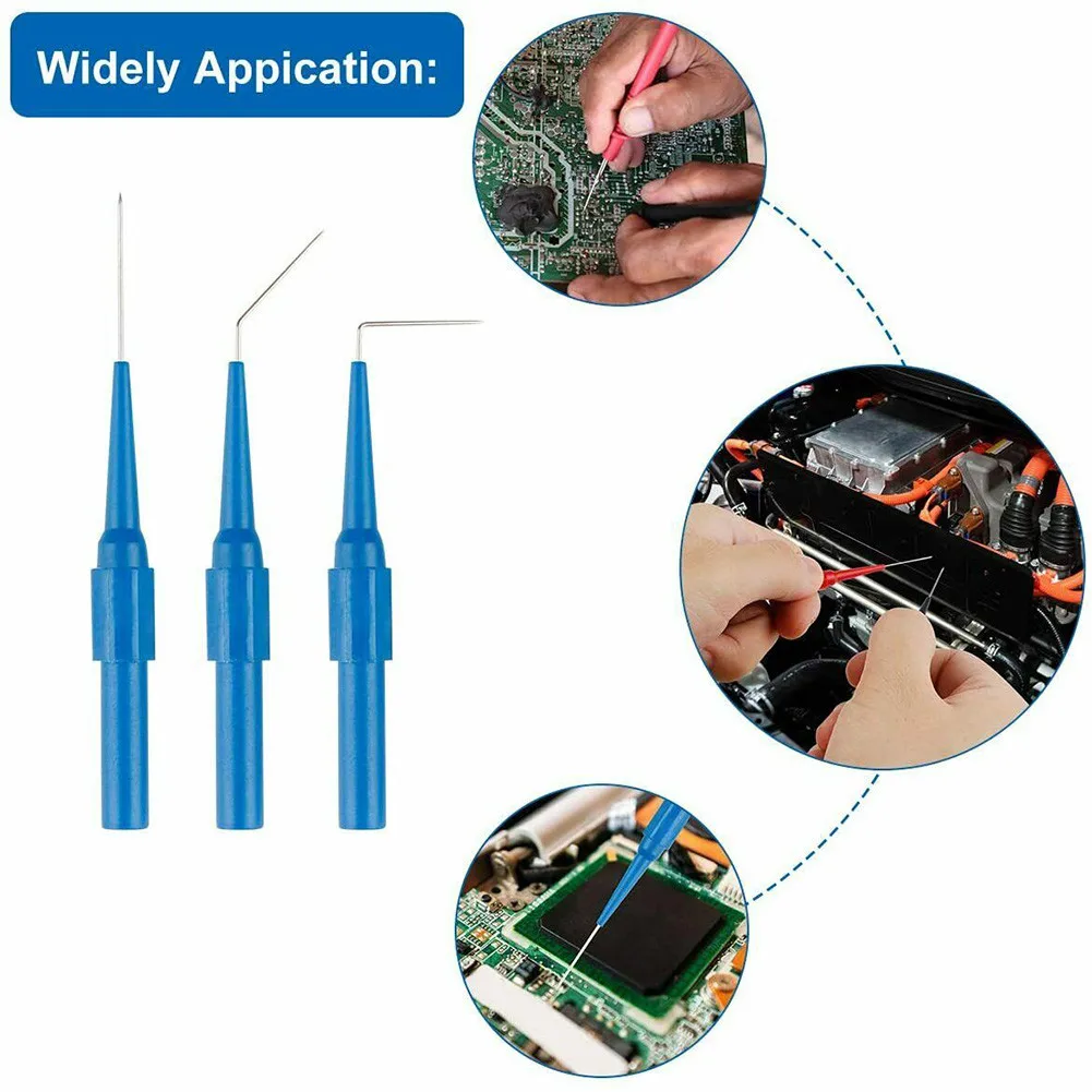 

Совместим с автомобильным промышленным HVAC, электрическим морским и т. д., набор измерительных проводов для мультиметра, 30 шт., комплект задних зондов