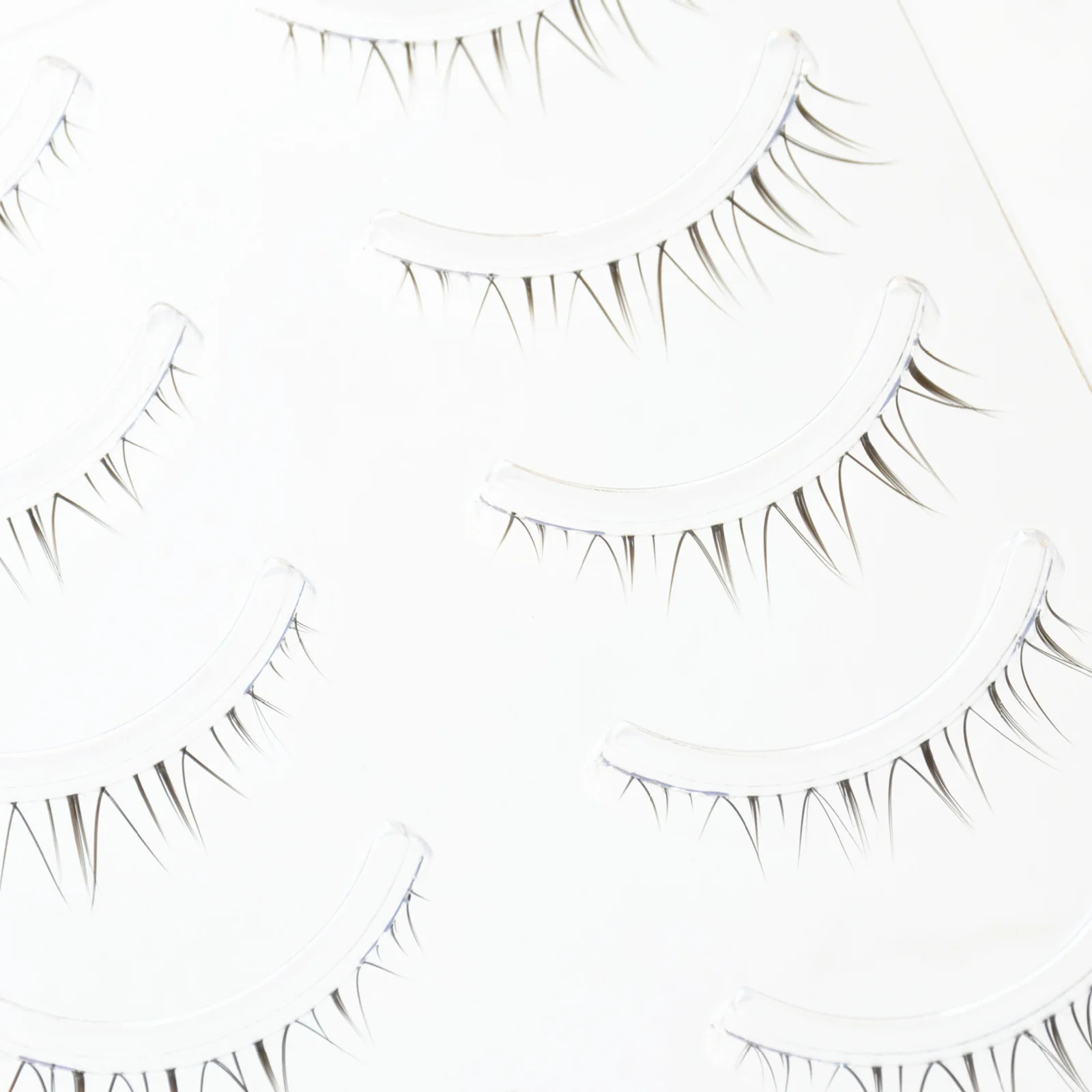 Manga Cross Lower False Eyelashes full strips Long Dense under Lashes with C-Curl for Daily Wear and Cosplay makeup