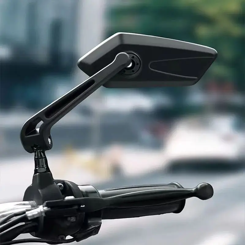 1 Pair Universal Motorcycle Rear View Mirror Angle Adjustable for Scooter E-Bike ADV Motorcycle Accessories Side Mirror image 4