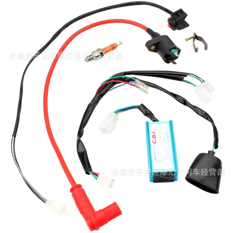 Off-road motorcycle accessories110cc 125cc 140ccFoot Start Entire Vehicle Line Wiring Harness Ignition SystemCDI