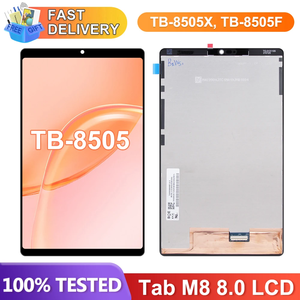 

Экран для Lenovo Tab M8 (HD), Женский дисплей, цифровой сенсорный экран для Lenovo Tab M8 (2-е поколение)
