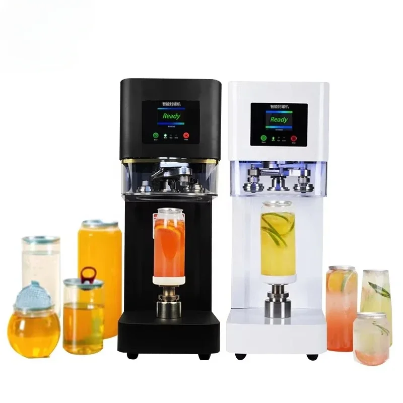 Semi-automatic non-rotating commercial manual soda beer can sealing machine tin sealing beverage bottle sealing machine