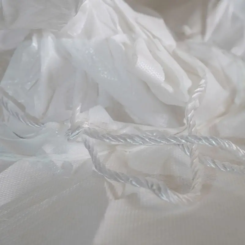 مخصص 1 طن قابلة لإعادة الاستخدام 100٪ PP جامبو FIBC حقيبة كبيرة أحجام مختلفة أكياس مضادة للكهرباء الساكنة