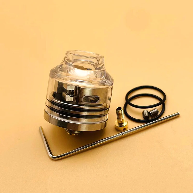 DSX WASP Nano RDA Mini 22mm Atomizer 316ss Single Coil Rebuildable Vape Tank With BF Squonk Pin vs Dead Rabbit RDA