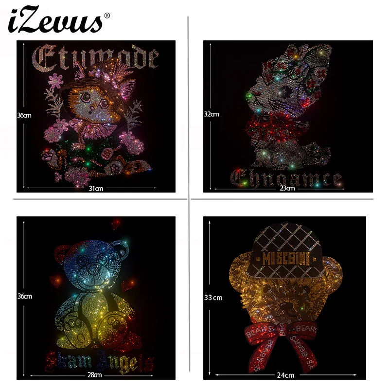 光沢のある王冠型ファッション大型布製パッチ、ホットダイヤモンド、スパンコールdiy服tシャツ装飾パッチ、衣料品アクセサリー