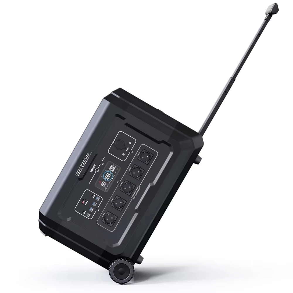 SOUOP S5 Tragbares Kraftwerk mit großer Kapazität, Backup-Solargenerator für Zuhause, 5000 W, 4000 W, industrielles LiFePO4-Powerstation-Solar