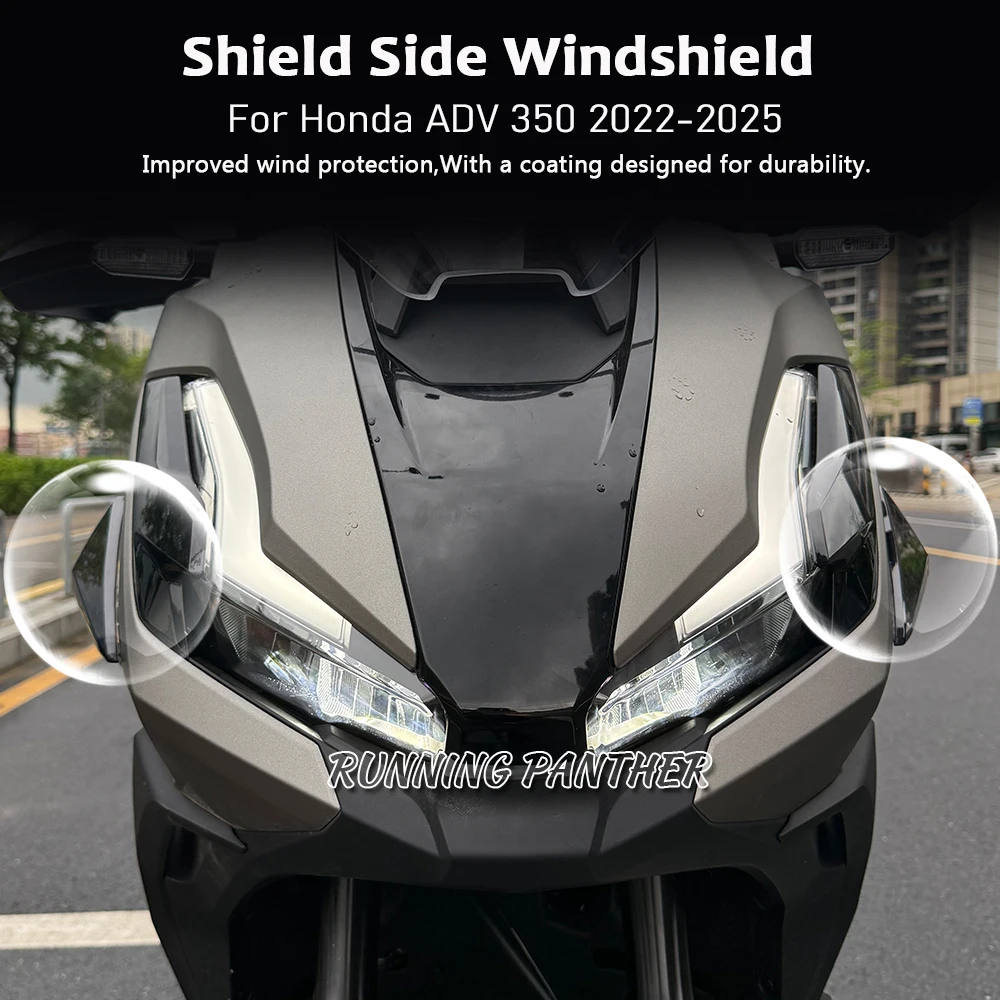 Motorcycle Side Fairing Side Cover Wing Deflector Spoilers For Honda ADV350 2022-2025 Accessories