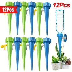 Automatic Drip Irrigation System Self Watering Spike for Flower Plants Greenhouse Garden Adjustable Auto Water Dripper Device