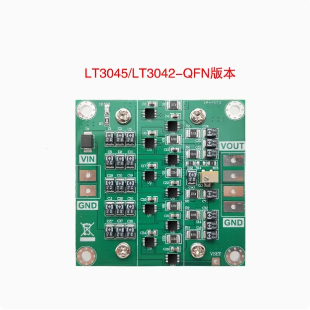 LT3045 10パラ 10並列5A超低ノイズリニア安定化電源、ヒートシンク付き5V/9V LT3045 15V モジュール その他