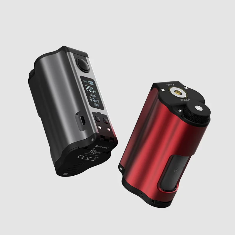 Original DOVPO Topside Squonk Box Mod 200W 510 Connection Electronic Cigarette Vaporizer By Dual 18650(no) Batteries