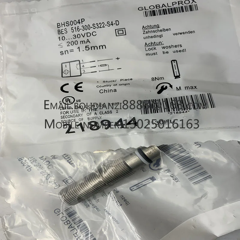 

Совершенно новый оригинальный датчик BHS004P BES 516-300-S322-S4-D гарантировано один год на складе.