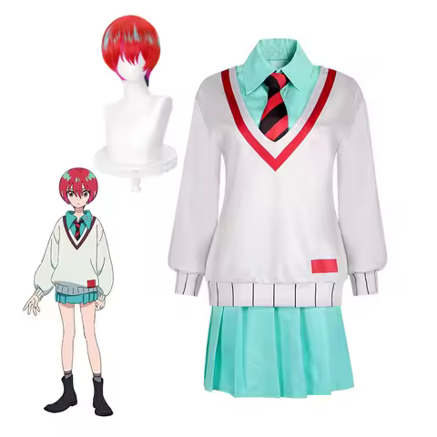 Amate Yuzuriha Cosplay Anime GQuuuuuuX MACHU Costume Wig Carnival Halloween Comic Animation Party Clothing