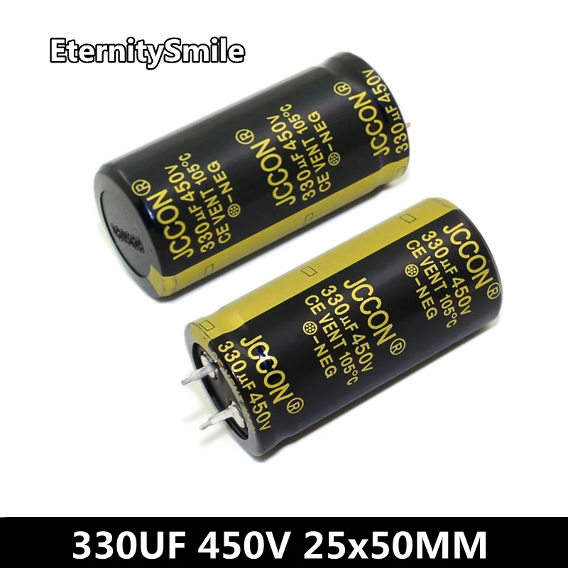 330UF450V 25x50mm Low ESR/Impedance High Frequency Resistancne Oxygen Electrolyte Capacitor For Inverter/Welder