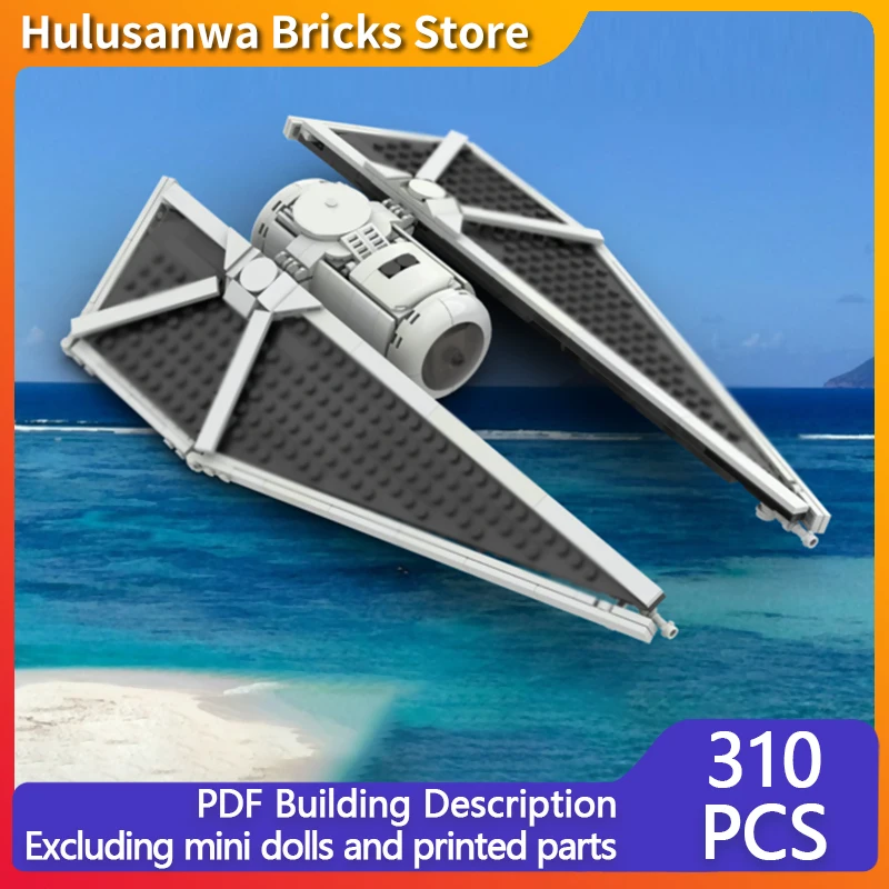 

Star Movies Model MOC Building Brick TIE Space Fighter Jet Modular Technology Children Holiday Gifts Assemble Toys Suit
