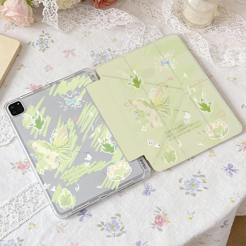 3+Y Multi-Angle Stand Cover For iPad A16 2025 11th Air11/13 iPad 10.2 7/8/9 4/5th 10.9 10th IPad Mini6 8.3 Air3 10.5 Pro11
