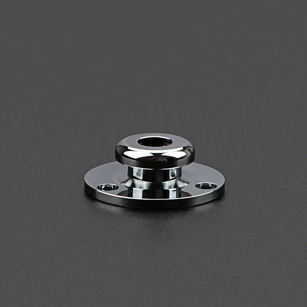 

Chrome-colored Tail-die Jack Accessories Guitar Stereo Input Socket Plug Heads Output Bass Barrel