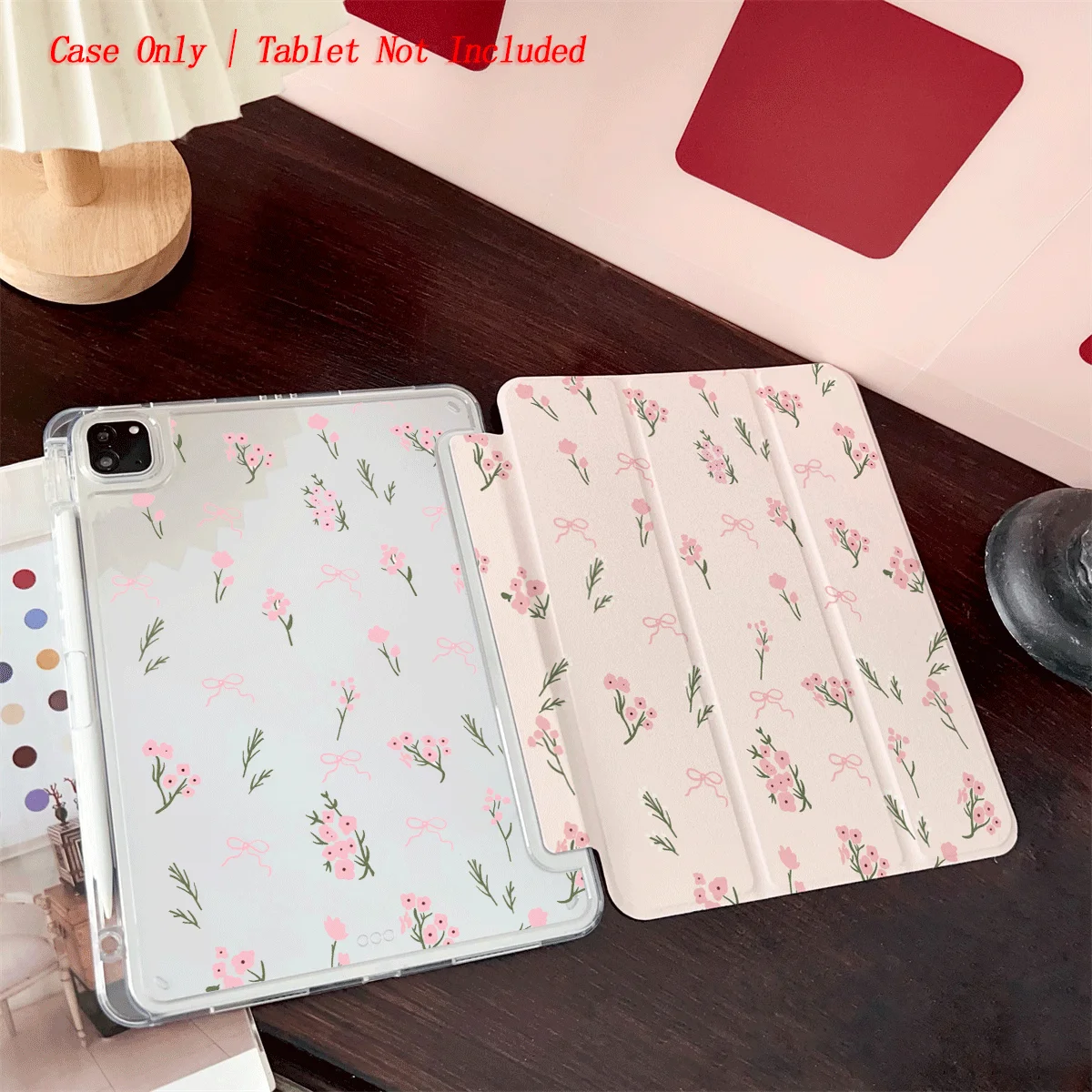 Slim Fit Premium TPU Tablet Cover, Shockproof Durable Lightweight Protective Case for iPad Samsung Huawei Honor Redmi Xiaomi