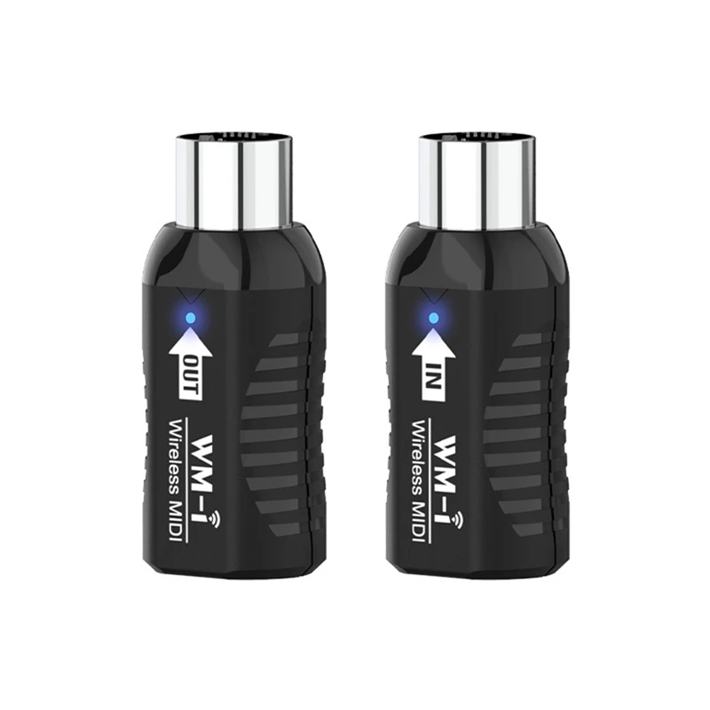 ミニワイヤレス伝送システム,エレキギター用の超低遅延ミディシステム,ギター接続