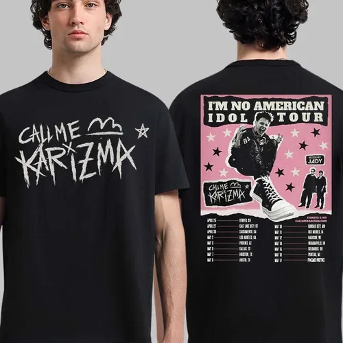 Chance Peña New Tour T-Shirt  When I Change My Mind North American Tour T-Shirt Pure Cotton Couple All-Season Streetwear Shirt