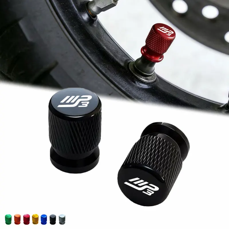 

2PCS Motorcycle For PIAGGIO MP3 300 400 500 Aluminum Alloy Tire Wheel Parts Valve Stem Caps Cover