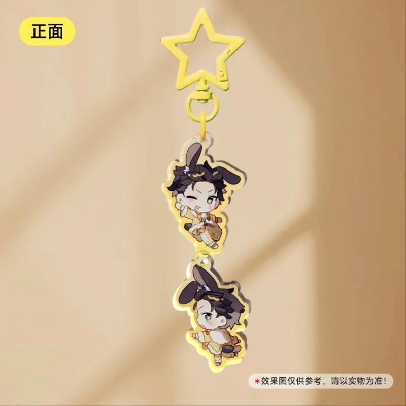 Re:Zero Starting Life in Another World Acrylic Keychain Natsuki Subaru Chibi Daily Wear Gift Bag Hanging Decoration Accessory