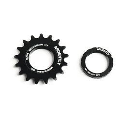 ARDENTLY Fixed Gear Bike Freewheel  13T 14T 15T 16T Single Speed Track Bicycle Cog Aluminum Alloy Sprocket Lockring Cycling Part