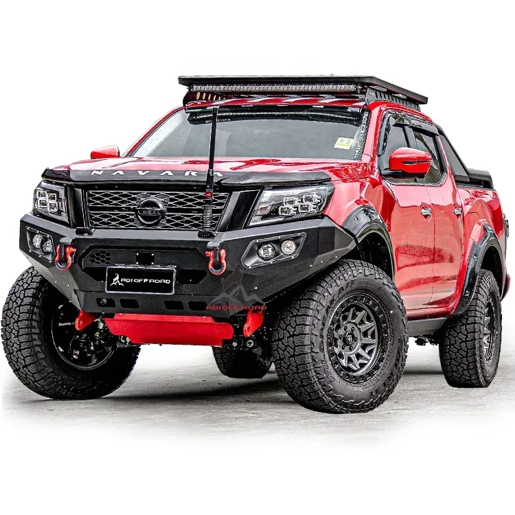 First-line brand quality 4x4 pickup Accessories Steel FRONT BUMPER  REAR BUMPER  BULLBAR FOR NAVARA NP300 4X-PRO FRONTINE