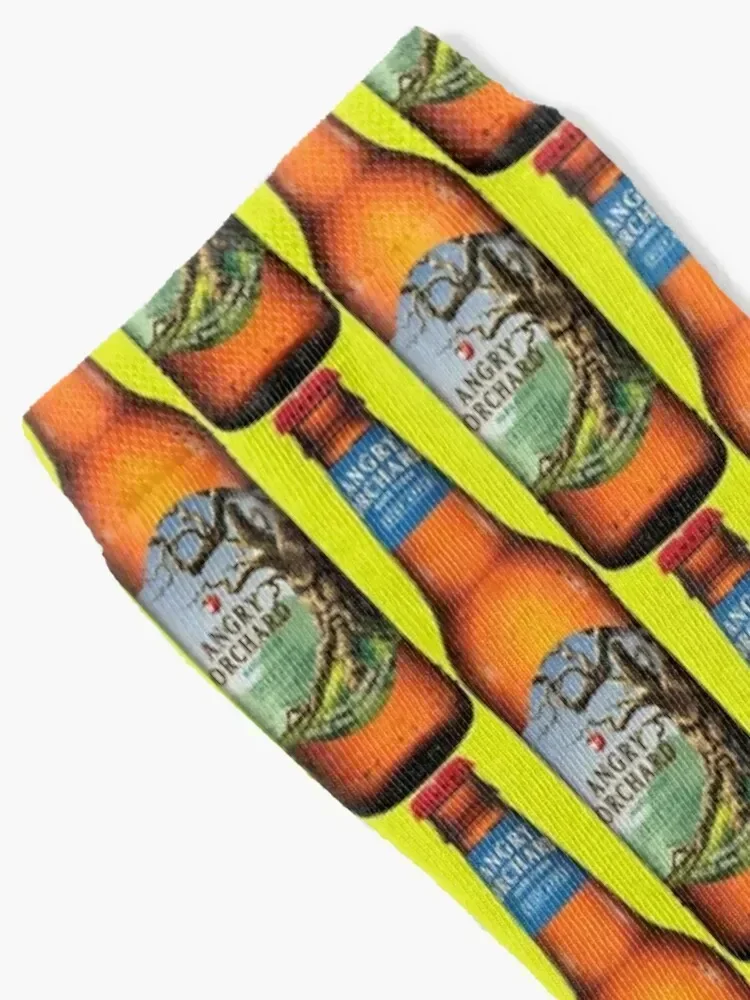 Angry Orchard - Hard Cider - Crisp Apple Socks Thermal man winter gift ankle Boy Child Socks Women's