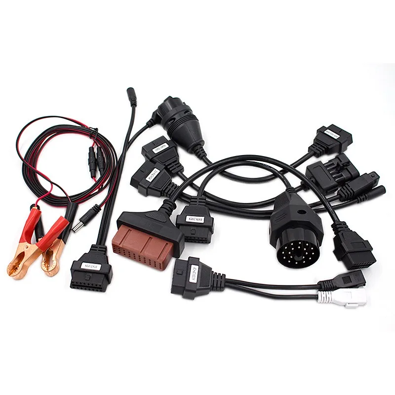 

8Pcs OBD2 Extension Cable 8 in 1 Multi-Pin Diagnostic Cable for DS150 TCS AUTOCOM CDP Durable Adapter for Car Fault Detection